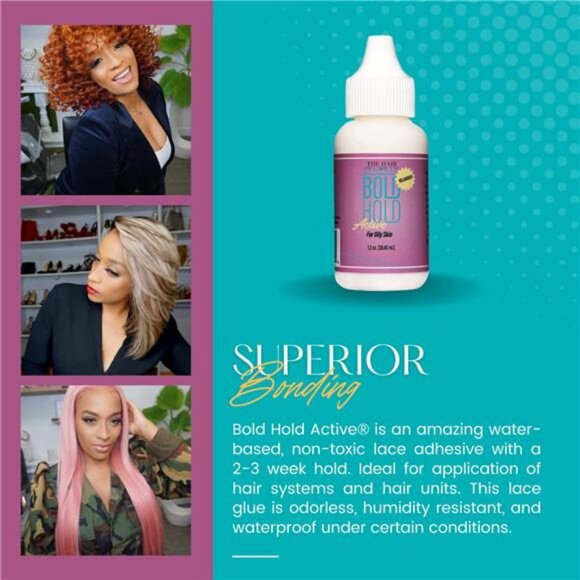 The Hair Diagram - Bold Hold Active Reloaded - Strong Hold Glue for Wigs - Picture 5 of 7